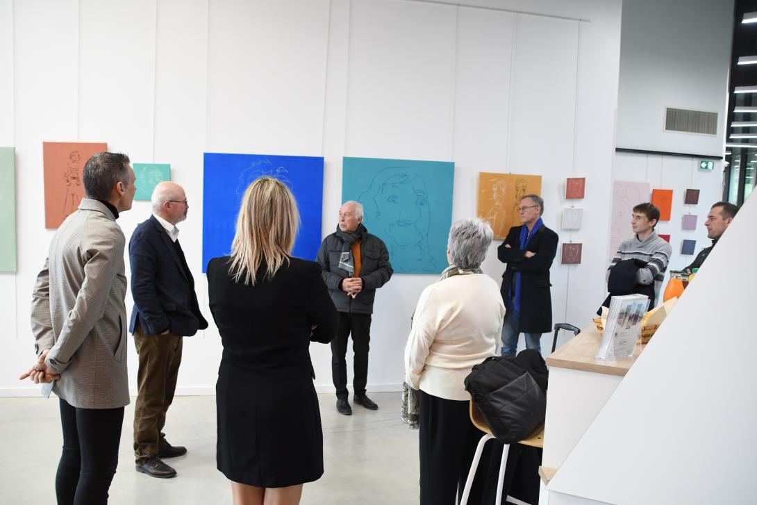 Matinée de présentation du centre culturel à de potentiels mécènes